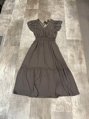gap pleated wrap cami dress GAP | Dresses | Nwt Gap Clay Brown Wrap Cami Midi Dress Sz 6 Tall Pleated  Pocket Cotton Resort